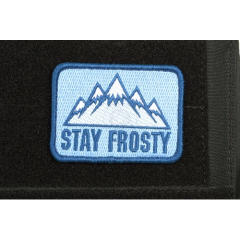 AMS Airsoft Stay Frosty Patch - Full Color - Hi-Fidelity Patch Series