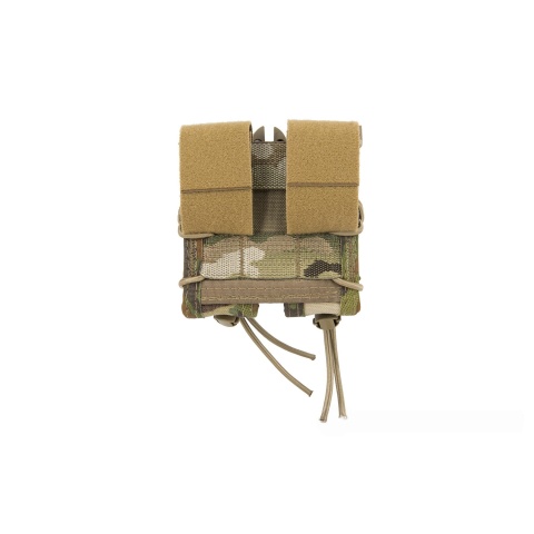 High Speed Gear Polymer Double Pistol TACO&reg; Magazine Pouch - MULTICAM