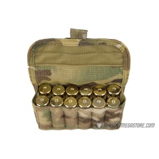High Speed Gear Shotgun Shell Pouch w/ Belt Attachment - MULTI