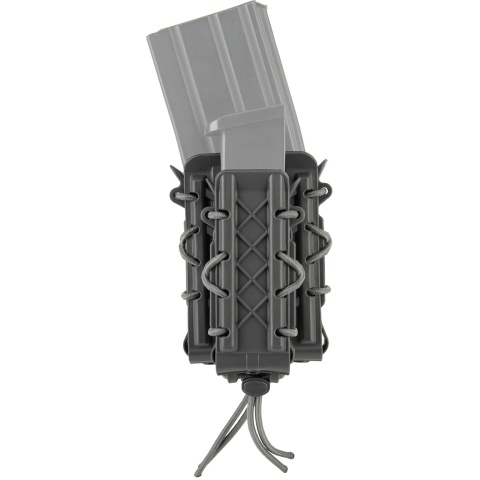 High Speed Gear Polymer DOUBLE DECKER&reg; TACO&reg; Single Rifle/Pistol Magazine Pouch - WOLF GRAY