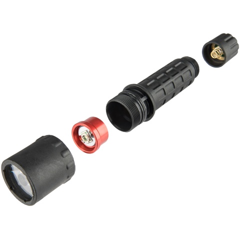 G-Force F2 CREE Q4 Flashlight - BLACK