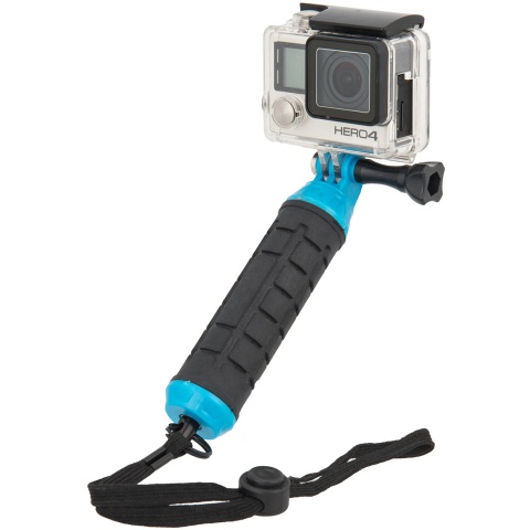 G-Force Compact Hand Grip for GoPro Cameras - BLACK / BLUE