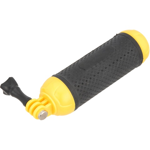 G-Force Bobber Floating Hand Grip for GoPro Cameras - BLACK / YELLOW