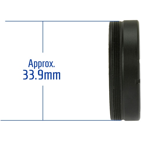 Atlas Custom Works Killflash for Airsoft M2 Scopes - BLACK