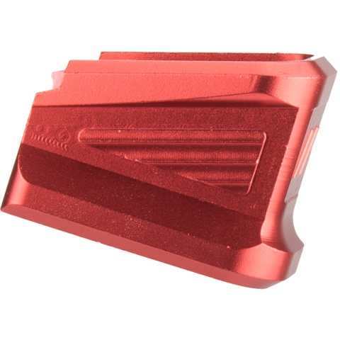 (IP ISSUE - DO NOT LIST) Atlas Custom Works Lightweight Aluminum Extended Base Plate for G-series - RED
