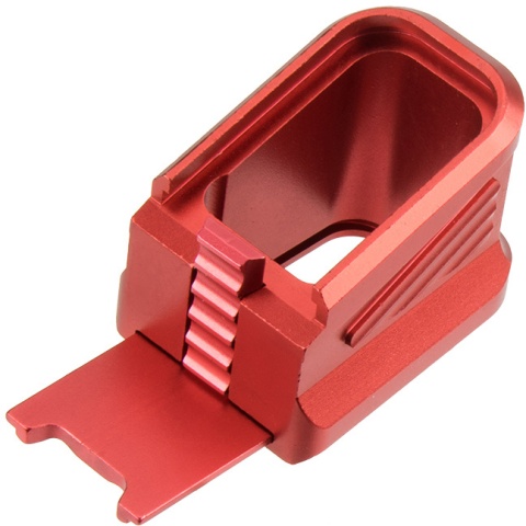 (IP ISSUE - DO NOT LIST) Atlas Custom Works Lightweight Aluminum Extended Base Plate for G-series - RED