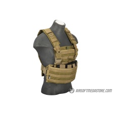 Flyye Industries 1000D Cordura WSH MOLLE Chest Rig - KHAKI