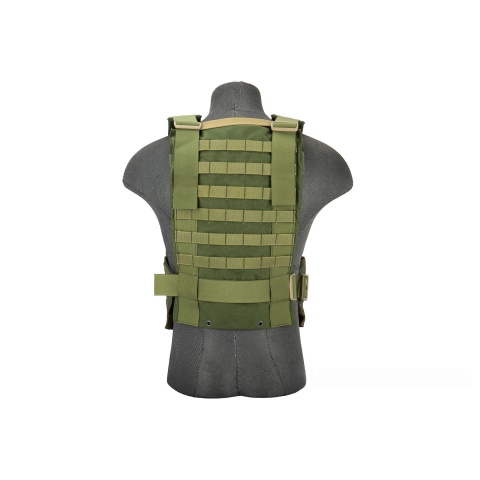 Flyye Industries 1000D Cordura WSH MOLLE Chest Rig - OD GREEN