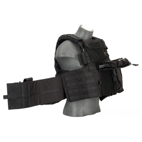 Flyye Industries 1000D Cordura Large Recon Vest w/ 9 Pouches [LRG] - BLACK