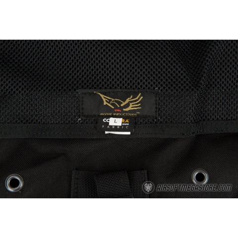 Flyye Industries 1000D Cordura Large Recon Vest w/ 9 Pouches [LRG] - BLACK