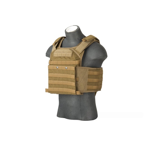 Flyye Industries MOLLE FAPC Gen2 Tactical Vest w/ MOLLE Cummerbund - COYOTE BROWN