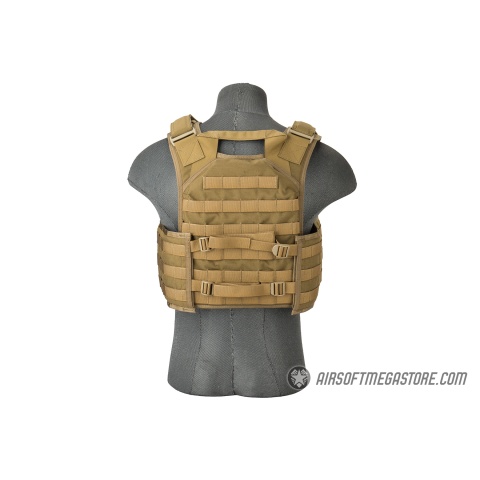 Flyye Industries MOLLE FAPC Gen2 Tactical Vest w/ MOLLE Cummerbund - COYOTE BROWN