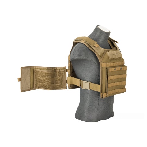 Flyye Industries MOLLE FAPC Gen2 Tactical Vest w/ MOLLE Cummerbund - COYOTE BROWN