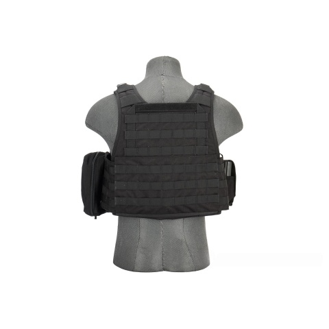 Flyye Industries 1000D Cordura MOLLE Tactical Vest w/ Pouches [MED] (Black