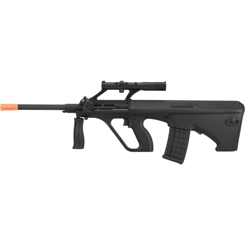 GHK AUG A1 Gas Blowback Airsoft Rifle - BLACK
