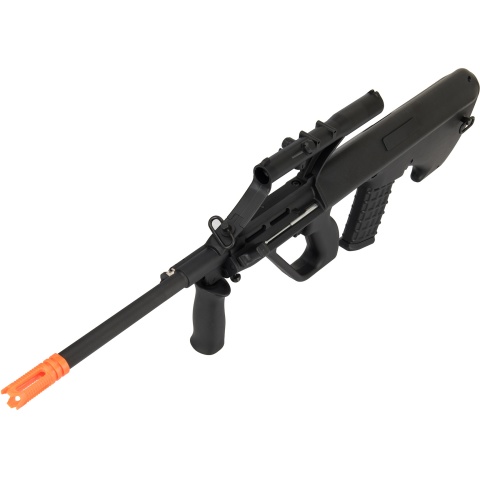 GHK AUG A1 Gas Blowback Airsoft Rifle - BLACK