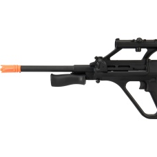 GHK AUG A1 Gas Blowback Airsoft Rifle - BLACK
