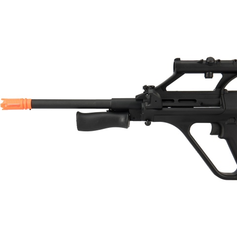 GHK AUG A1 Gas Blowback Airsoft Rifle - BLACK