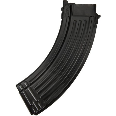 GHK AKM Gas Blowback GBB Airsoft Rifle w/ Real Wood Furniture - BLACK