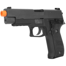 WE-Tech Full Metal F226 Series MK25 Gas Blowback GBB Airsoft Pistol (Color: Black)