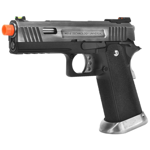 WE Tech 4.3 Allosaurus Full Metal Hi-Capa Gas Blowback Airsoft Pistol - BLACK