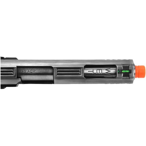 WE Tech 4.3 Allosaurus Full Metal Hi-Capa Gas Blowback Airsoft Pistol - BLACK