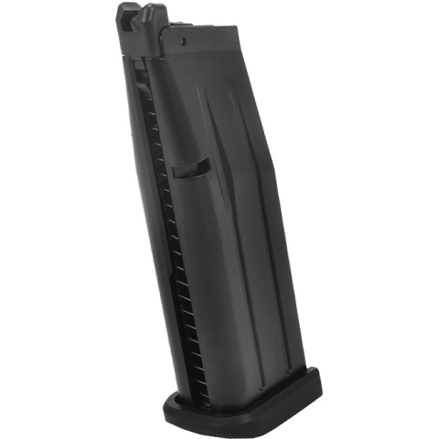 WE Tech 4.3 Allosaurus Full Metal Hi-Capa Gas Blowback Airsoft Pistol - BLACK