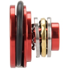 Lancer Tactical Reinforced CNC Aluminum Piston Head w/ Ball Bearings - RED