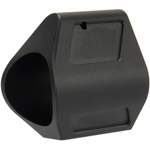 Lancer Tactical Full Metal Low Profile Airsoft Gas Block - BLACK