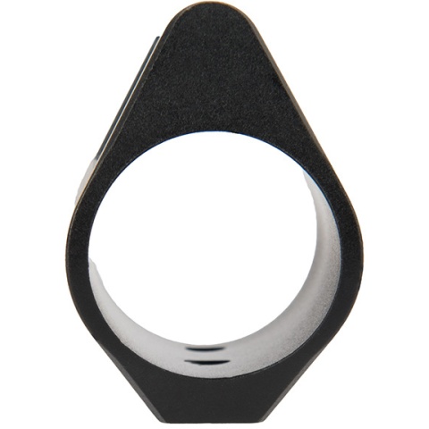 Lancer Tactical Full Metal Low Profile Airsoft Gas Block - BLACK