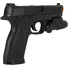 UK ARMS G53 Airsoft Spring Pistol w/ Laser - BLACK