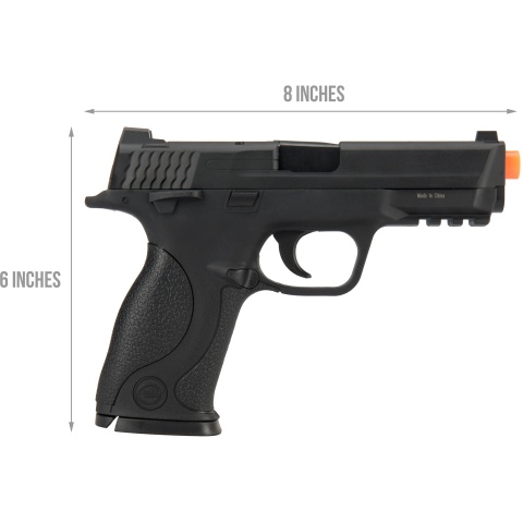 UK ARMS G53 Airsoft Spring Pistol w/ Laser - BLACK