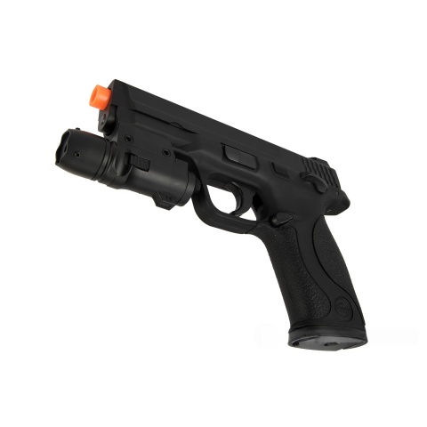 UK ARMS G53 Airsoft Spring Pistol w/ Laser - BLACK