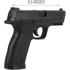 UK ARMS G53 Airsoft Spring Pistol w/ Laser - BLACK