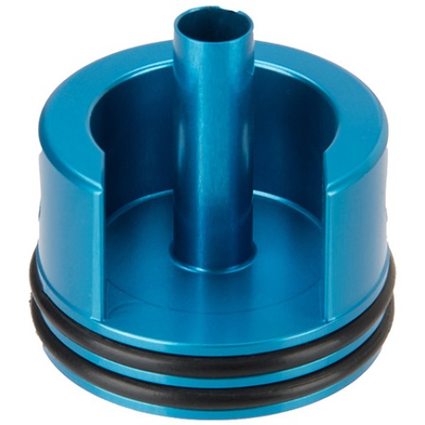 Lancer Tactical CNC Aluminum Cylinder Head for Version 2 Airsoft AEG Gearboxes - BLUE