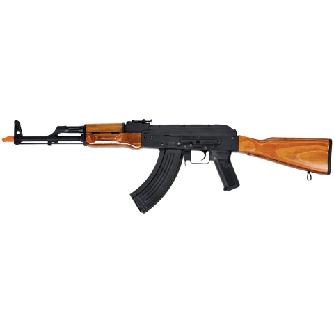 Lancer Tactical AKM Full Metal Airsoft AEG Rifle - REAL WOOD