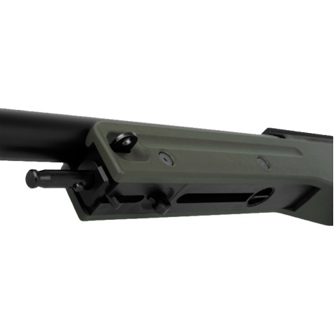 Tokyo Marui L96 AWS Bolt Action Airsoft Sniper Rifle w/ Bull Barrel - OLIVE DRAB