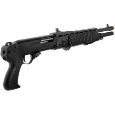 Tokyo Marui SPAS 12 Pump Action Airsoft Shotgun - BLACK