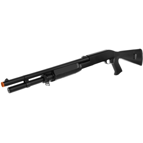 Tokyo Marui Super 90 Full Size Pump Action Airsoft Shotgun - BLACK