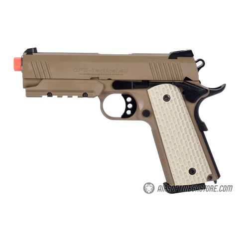 Tokyo Marui Desert Warrior 4.3 Gas Blowback Airsoft Pistol - DESERT