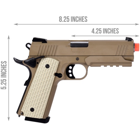 Tokyo Marui Desert Warrior 4.3 Gas Blowback Airsoft Pistol - DESERT