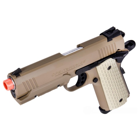 Tokyo Marui Desert Warrior 4.3 Gas Blowback Airsoft Pistol - DESERT