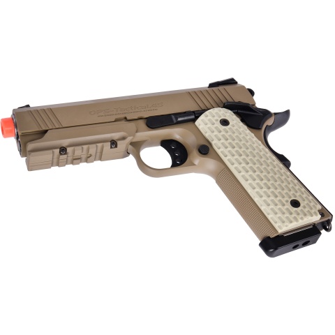 Tokyo Marui Desert Warrior 4.3 Gas Blowback Airsoft Pistol - DESERT