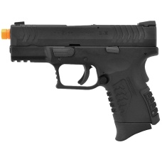 WE Tech DM 3.8 Compact Gas Blowback Airsoft Pistol - BLACK
