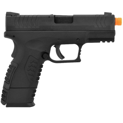WE Tech DM 3.8 Compact Gas Blowback Airsoft Pistol - BLACK