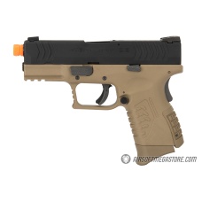 WE Tech X-Tactical 3.8 Compact Gas Blowback Airsoft Pistol - TAN