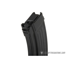 GHK 40rd Metal AK Gas Magazine for Airsoft Rifles- BLACK