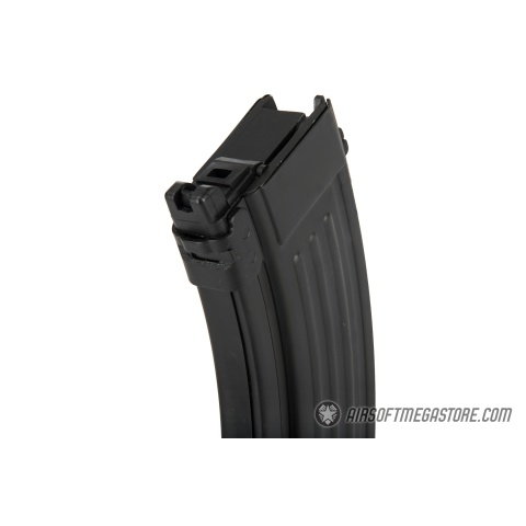 GHK 40rd Metal AK Gas Magazine for Airsoft Rifles- BLACK