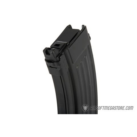 GHK 40rd Metal AK CO2 Magazine for Airsoft Rifles - BLACK