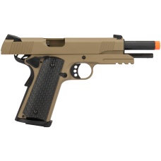 Army Armament Full Metal R28 1911 Desert Warrior GBB Airsoft Pistol - TAN
